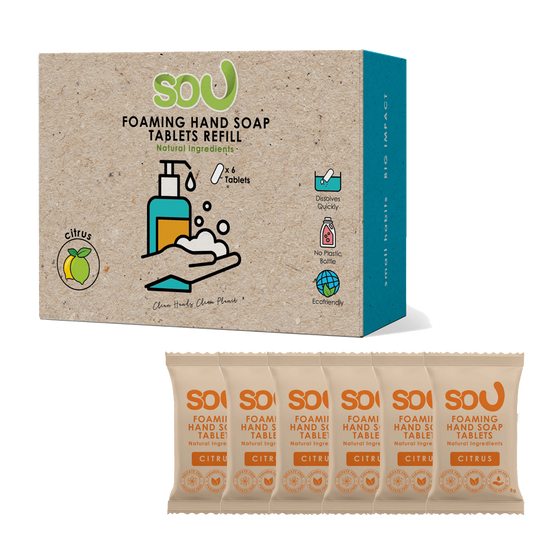 SOU Hand Soap Tablets Refill (6 tablets)